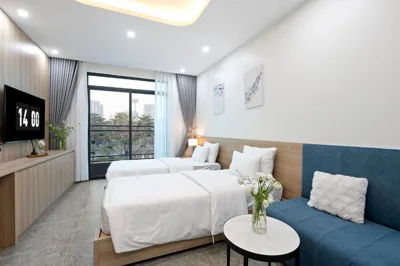 城市景观双床间 — 22Land Cosmos Hotel
